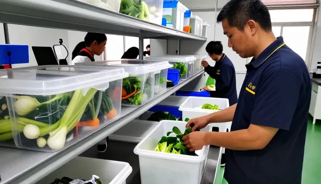 陕西吕食春秋食品有限公司服务冷链配送客户，提供冷冻蔬菜支持